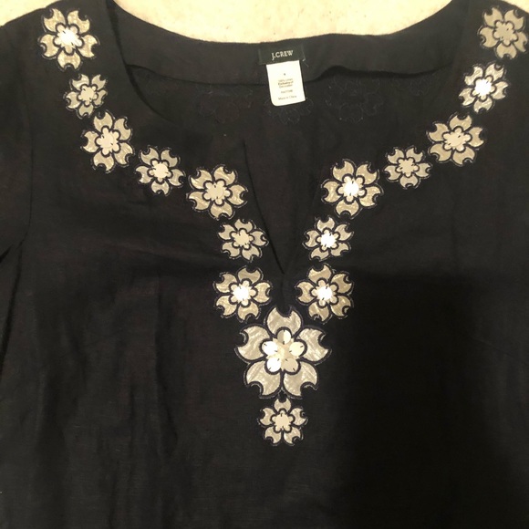 JCrew Linen Cover up - Picture 2 of 4